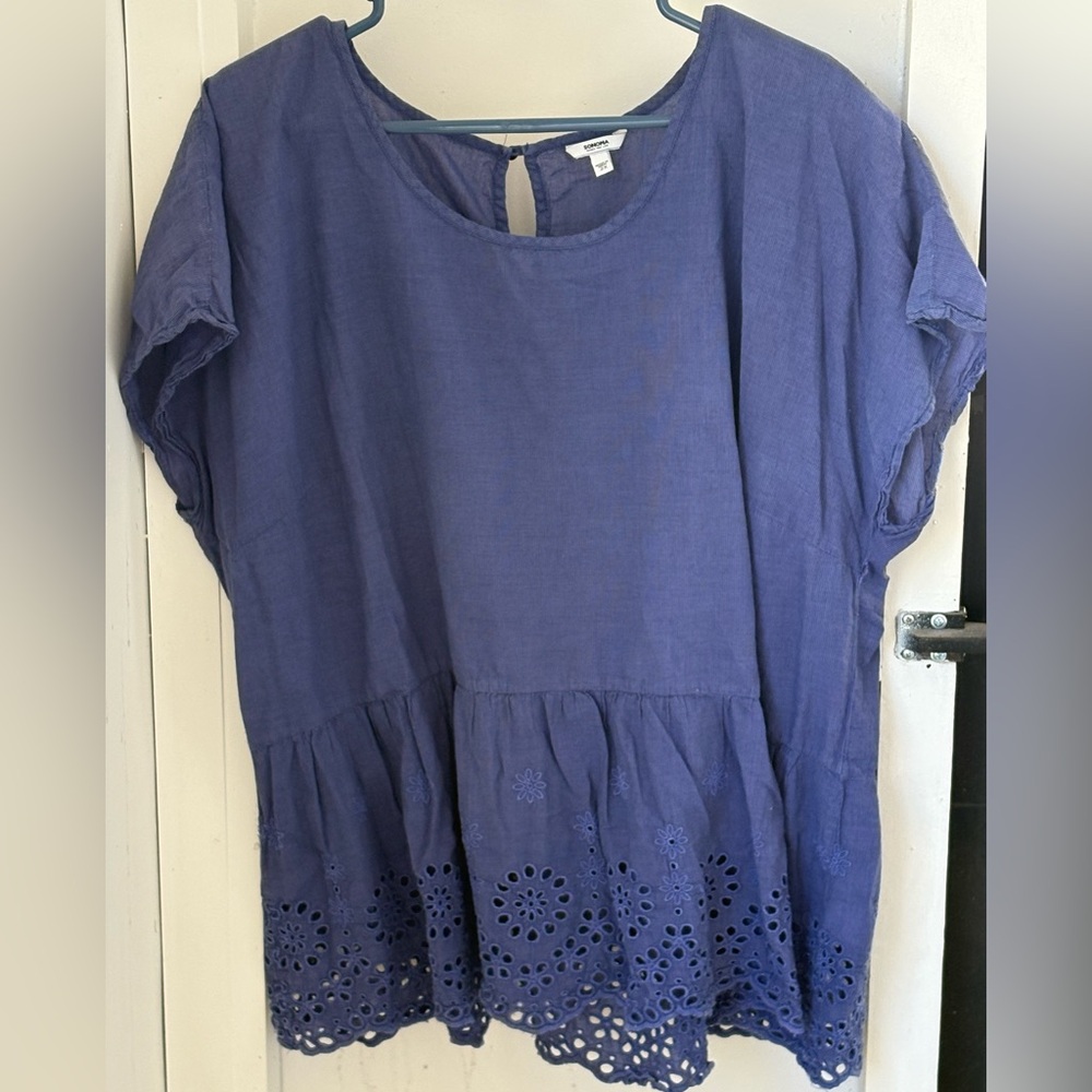 Blue Women's Top